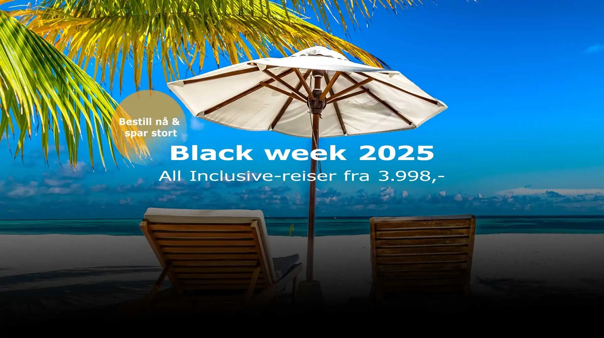 Black-Week reisetilbud