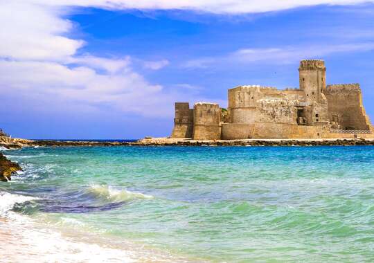 Capo Vaticano - Naturskjønn kystlinje