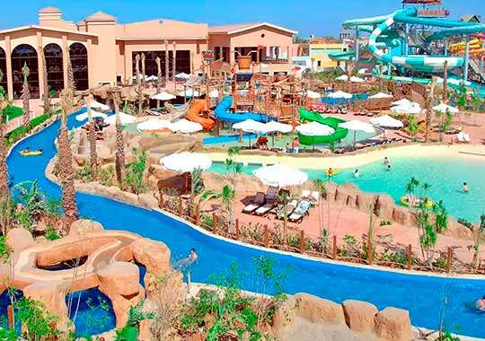 Familievenligt hotel i Sharm el sheikh med vandrutsjebaner og sjov for alle med Amisol