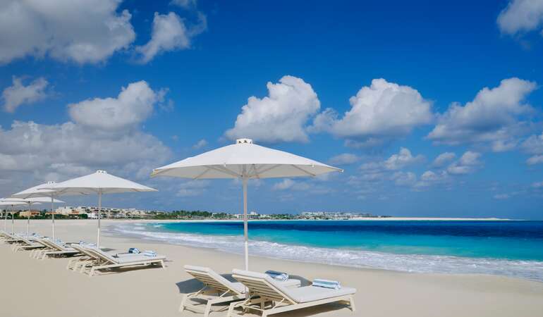 Stranden ved Golfreise til Address Golf Resort 