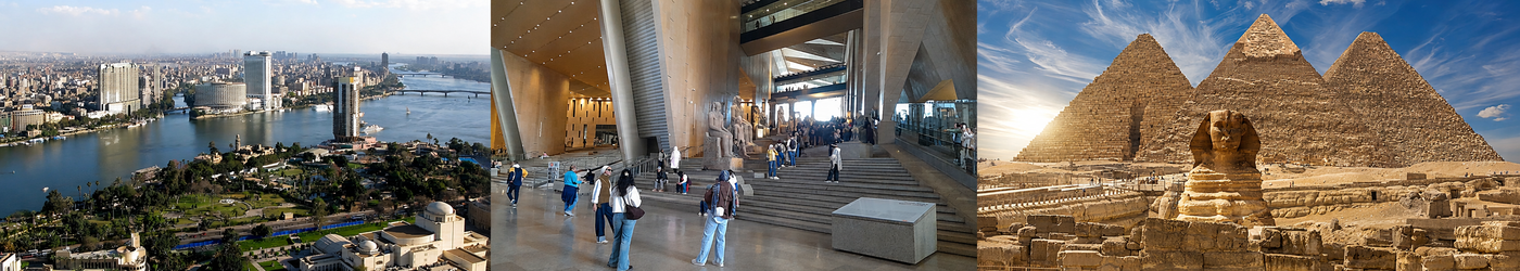 Kairo og pyramidene Kairo, Grand Egyptian Museum og pyramidene i Giza