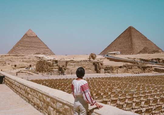 Heldagstur til Kairo og pyramidene fra Sharm El Sheikh