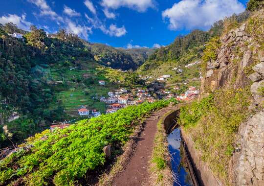 Vakker natur på øya Madeira 