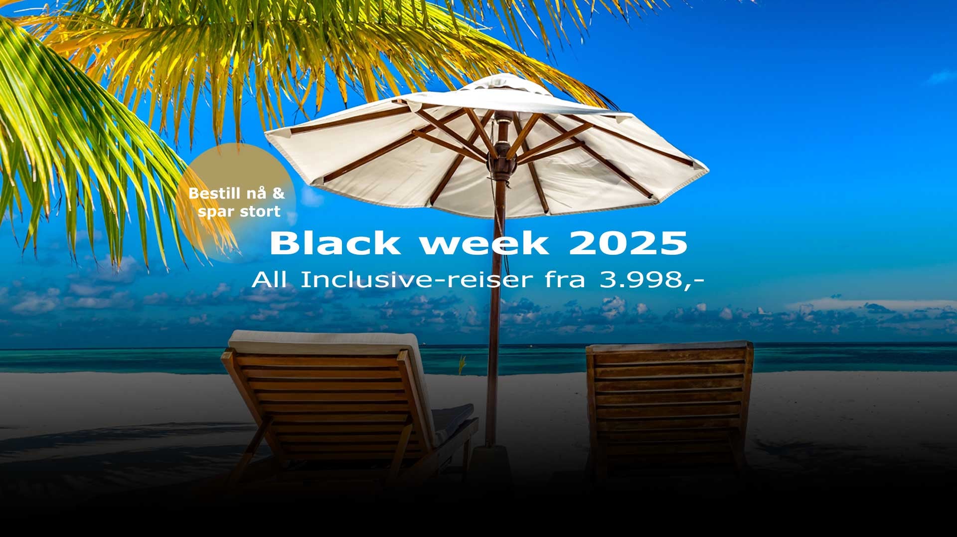 Black-Week reisetilbud