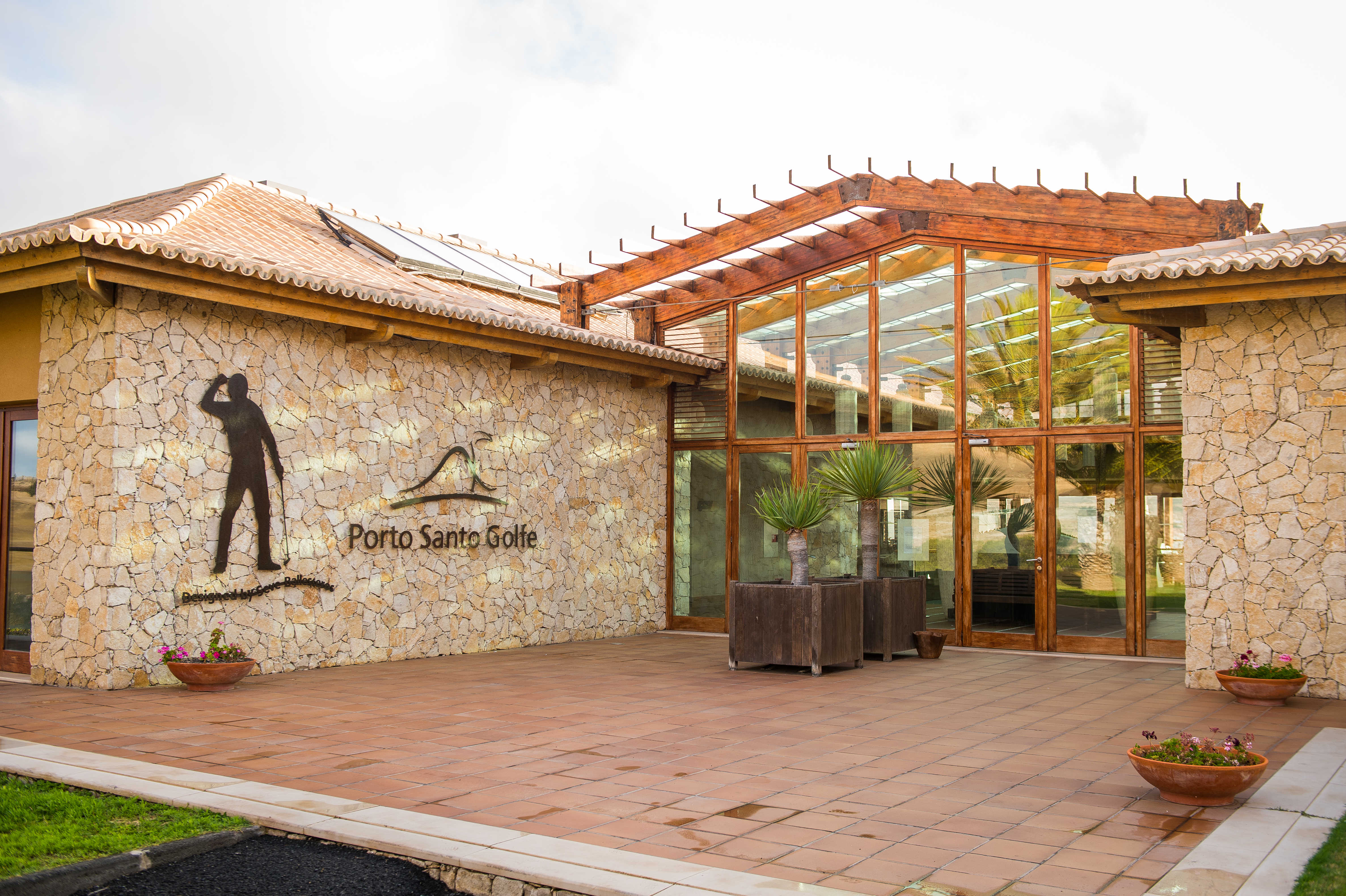 Indgang til golfbanen