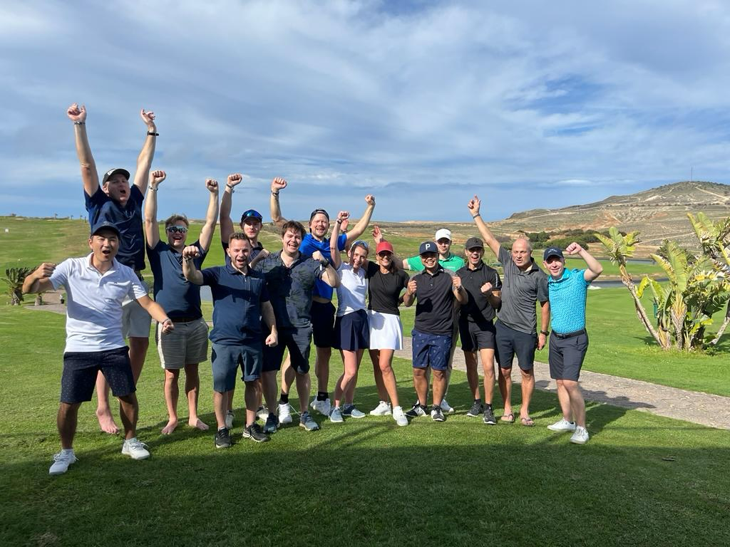 Golfgruppe på Porto Santo