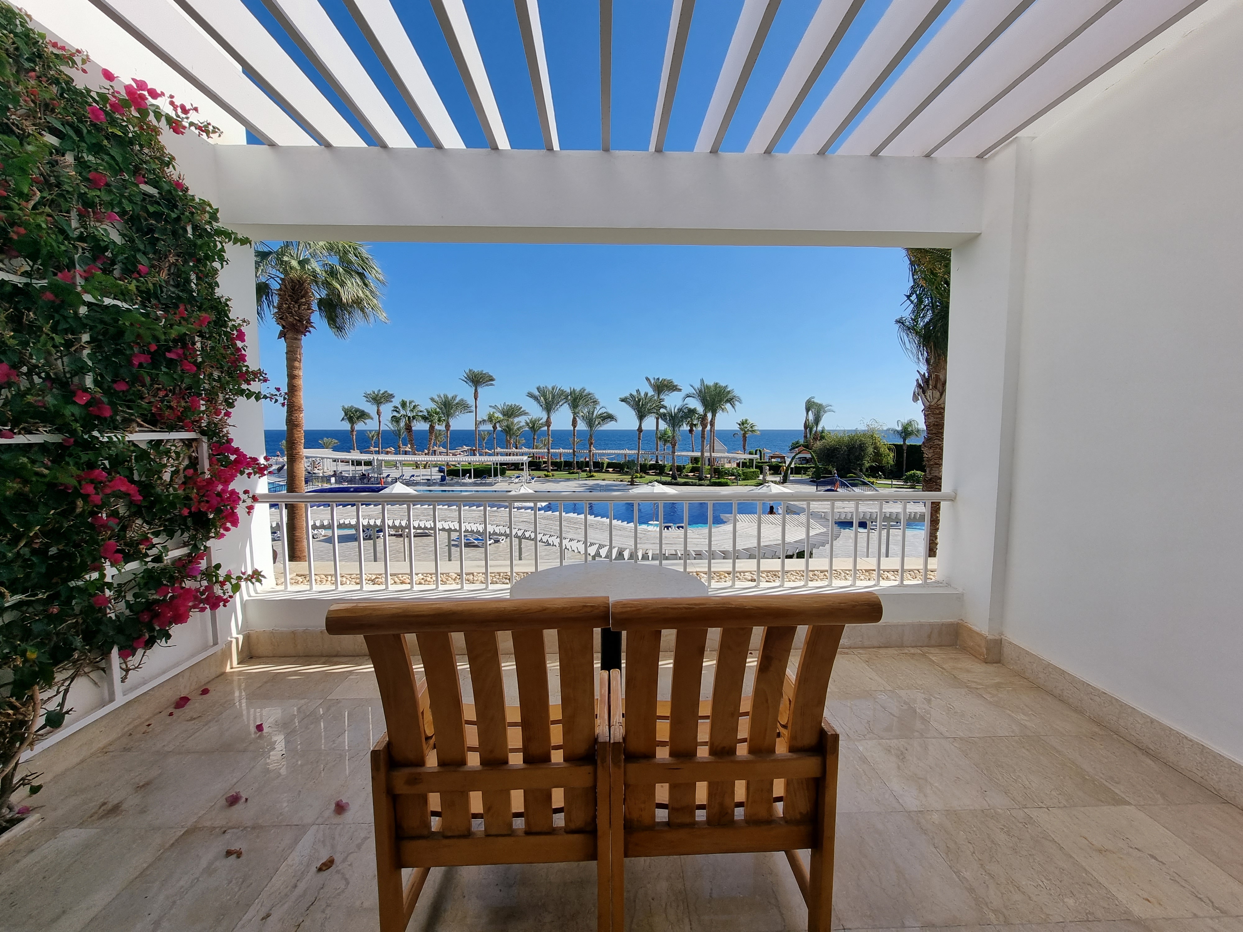 Smuk udsigt fra hotel Monte Carlo i Sharm el Sheikh, Egypten