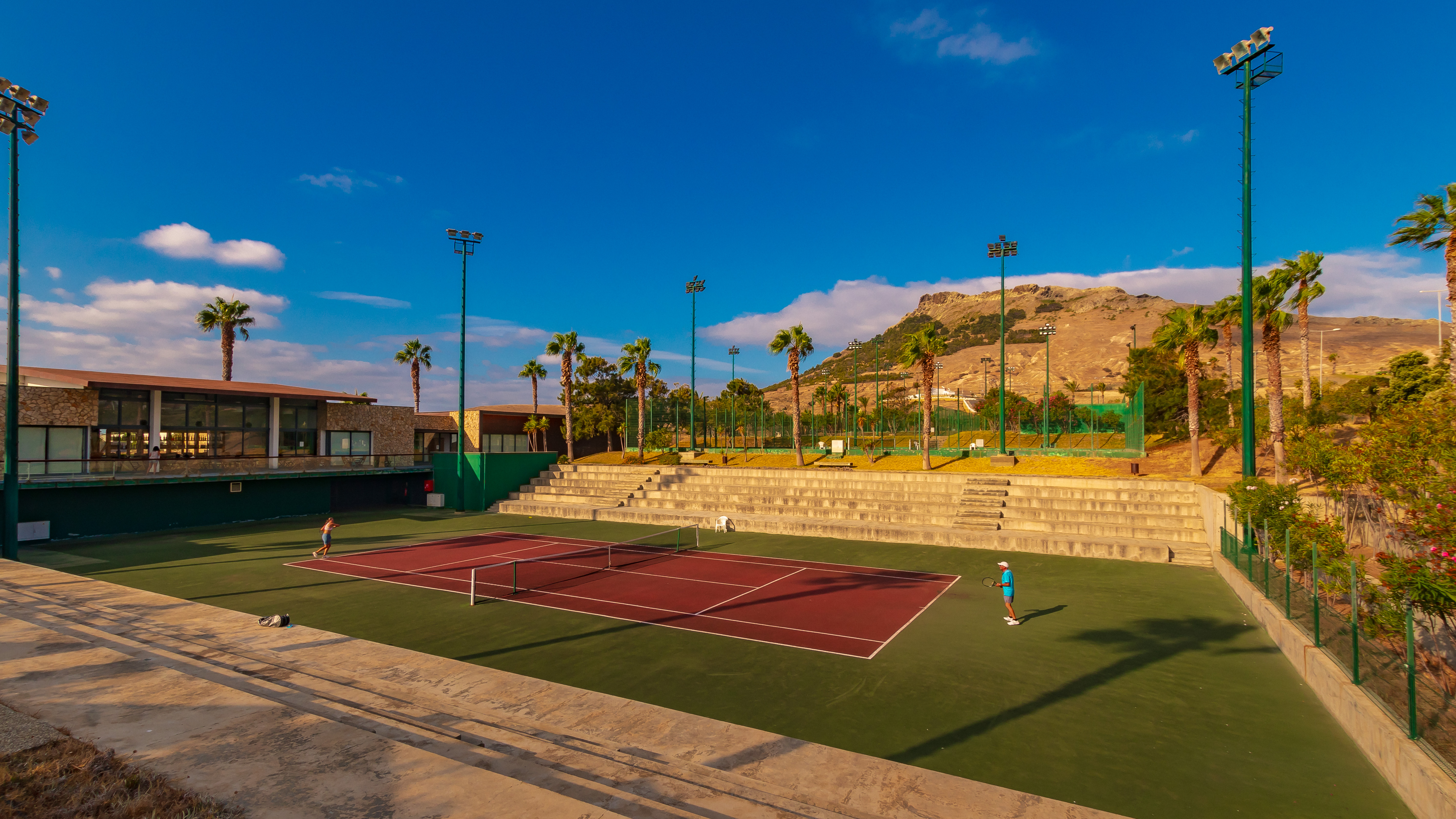 Tennisbane på Porto Santo