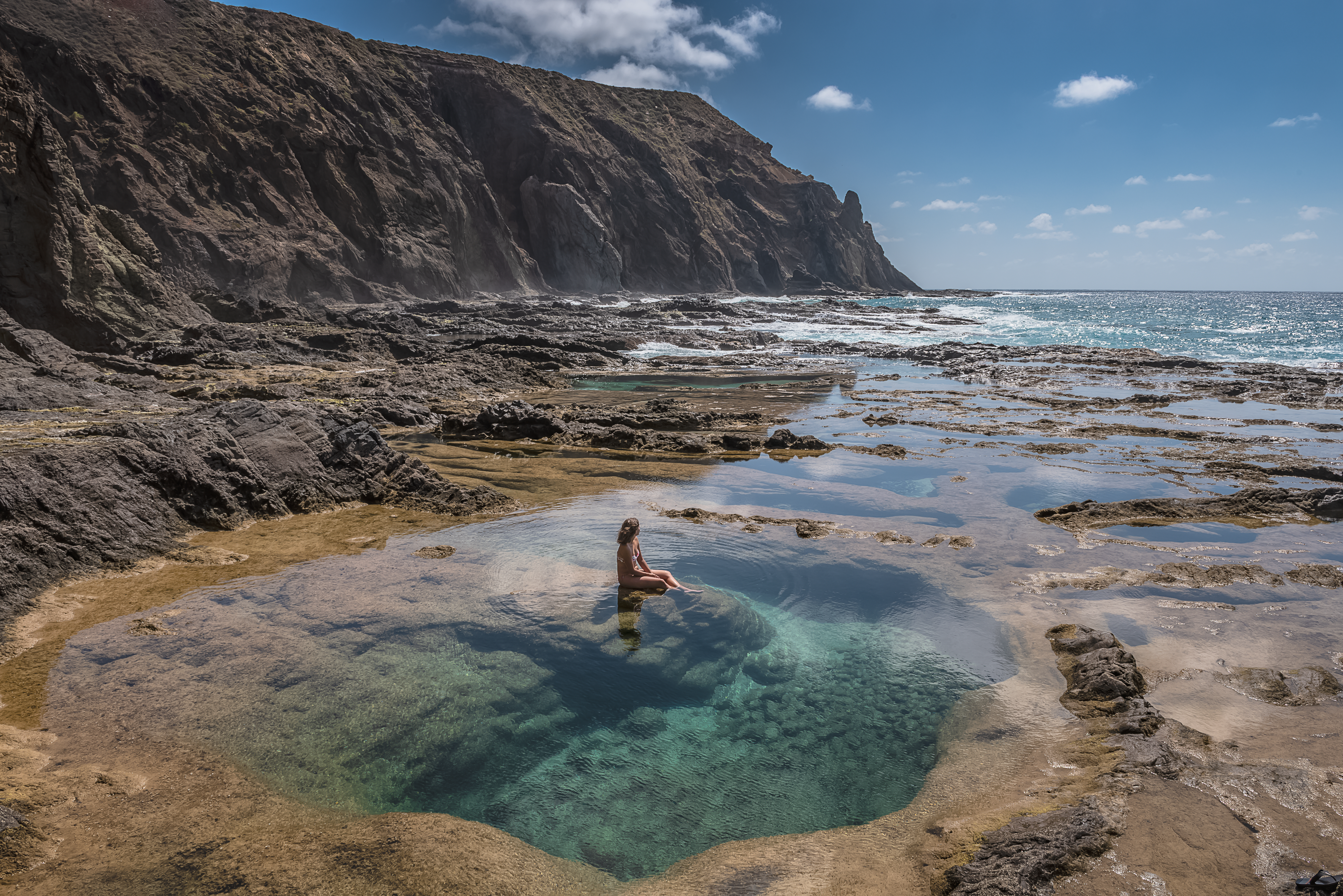 Naturbad på Porto Santo